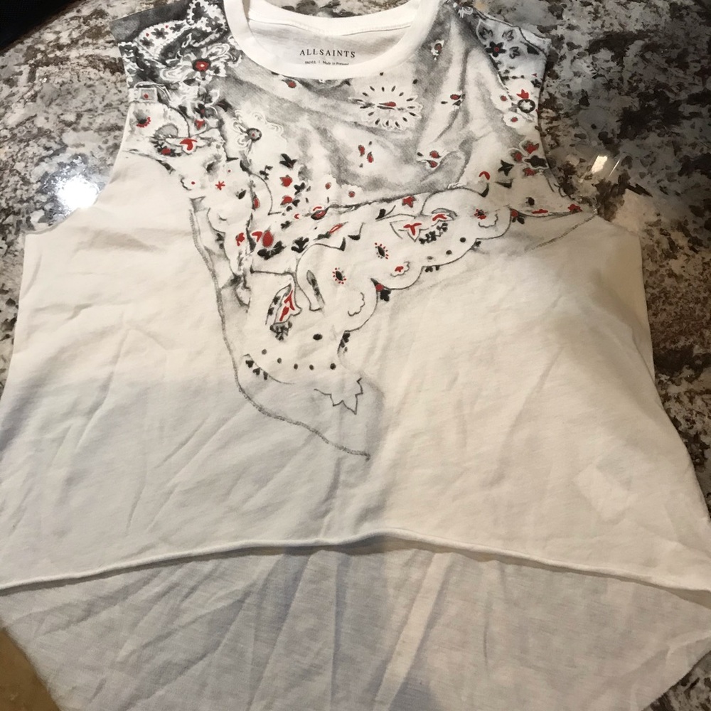 All Saints Crop Top